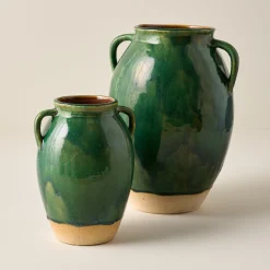 VND0092 Melrose International, LLC Lorne Glazed Amphora Vase