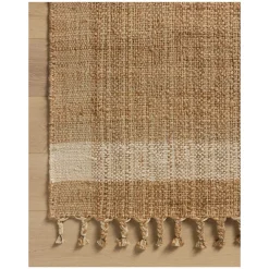 VND0086 Loloi Inc Louie Natural Ivory Rug