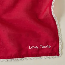 VND5834 From, Mila Love Texas Embroidered Bandana