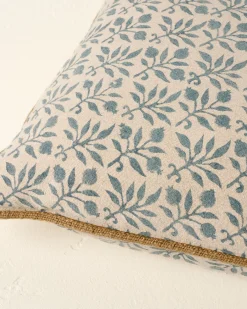 VND8009 Jaipur Arts Lucie Floral Printed Lumbar Pillow