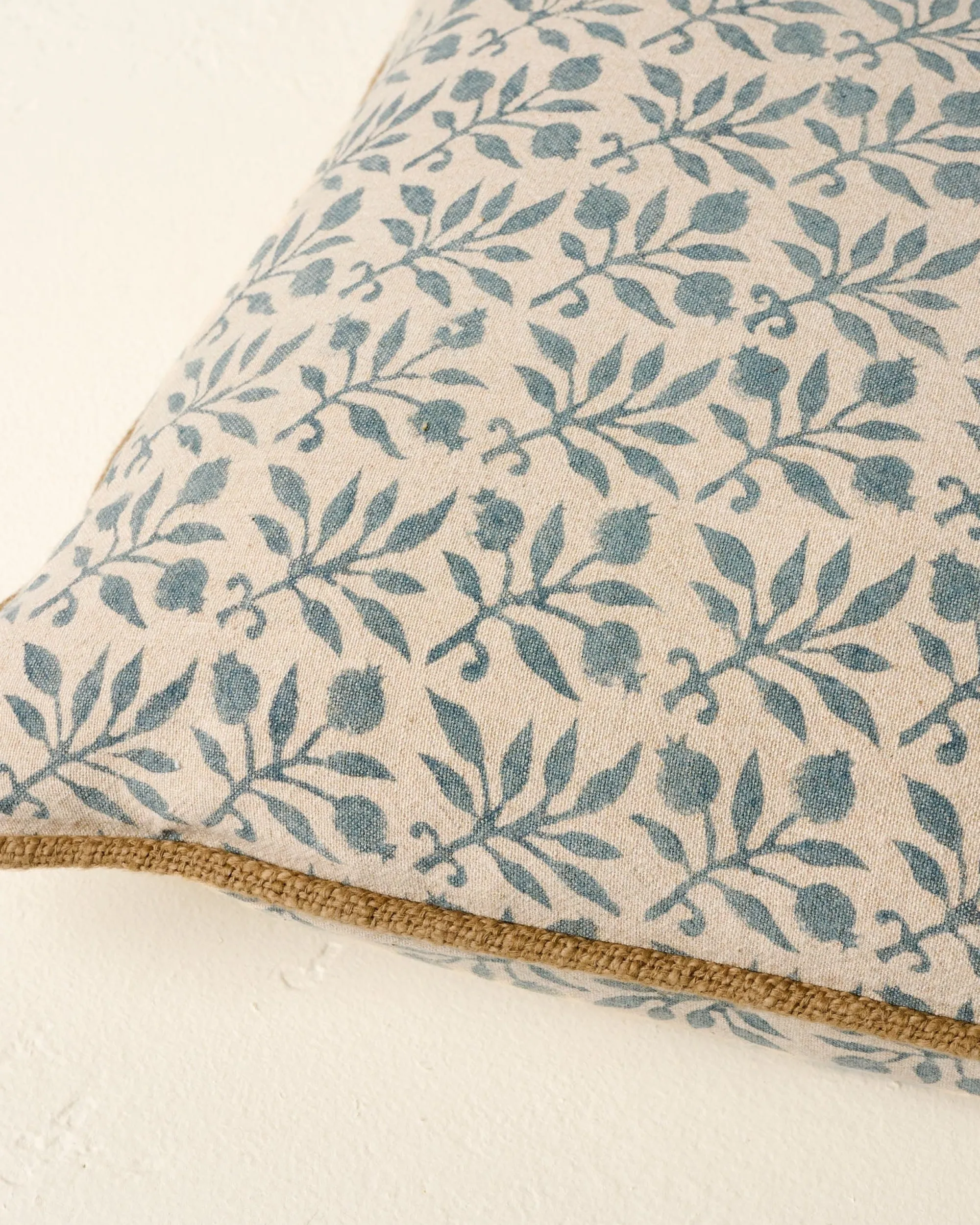 VND8009 Jaipur Arts Lucie Floral Printed Lumbar Pillow