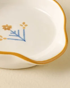 VND7817 FOXSTONE DEVELOPMENT CO.,LTD Luna Floral Spoon Rest