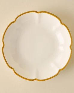 VND7817 FOXSTONE DEVELOPMENT CO.,LTD Luna Scalloped Pasta Bowl