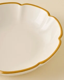 VND7817 FOXSTONE DEVELOPMENT CO.,LTD Luna Scalloped Pasta Bowl