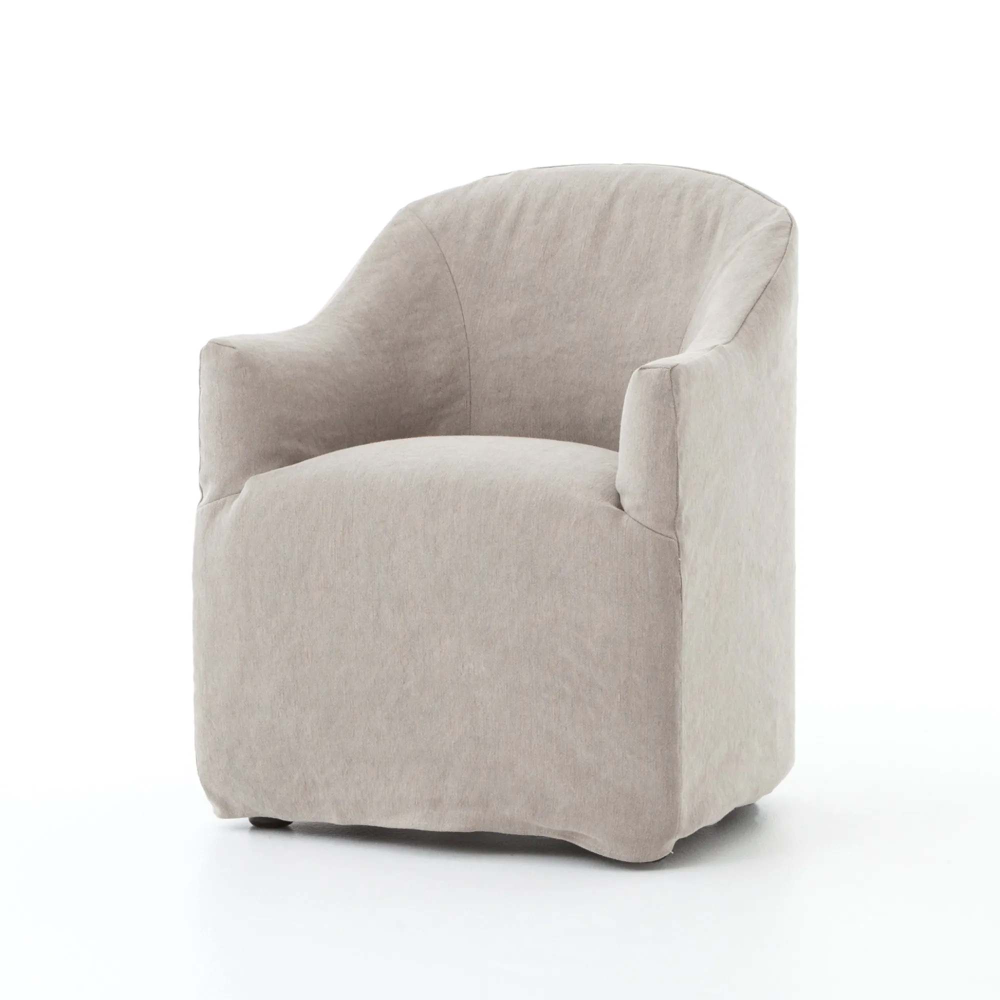 VND6200 Four Hands, LLC Lyn Dining Chair With Casters
