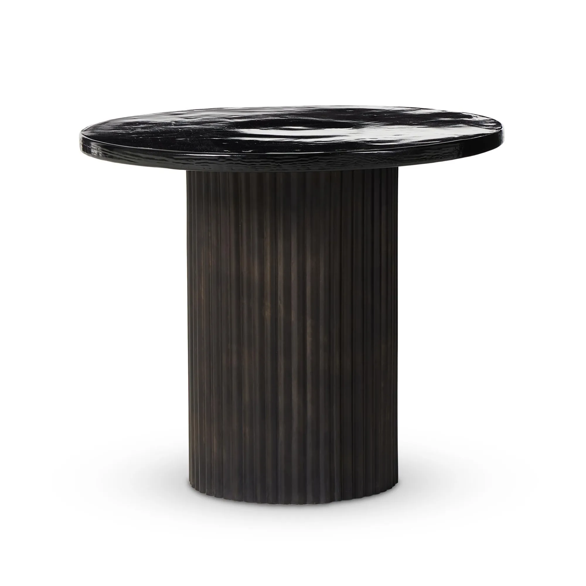 VND6200 Four Hands, LLC Madden Smoked Glass End Table