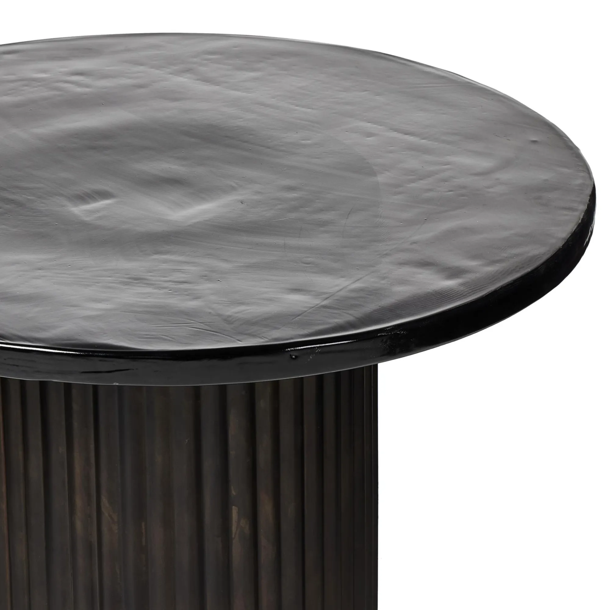 VND6200 Four Hands, LLC Madden Smoked Glass End Table
