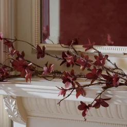 VND0078 K & K Interiors, Inc. Magnolia Bloom Garland