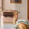VND8417 AC Brothers Magnolia Copper Bread Box