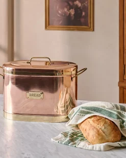 VND8417 AC Brothers Magnolia Copper Bread Box