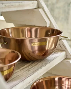 VND8417 AC Brothers Magnolia Copper Mixing Bowl Set