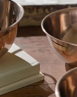 VND8417 AC Brothers Magnolia Copper Mixing Bowl Set