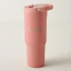 Kids VND8439 Hydrojug Magnolia Cora Script Sunset 32oz Hydrojug Sport Tumbler