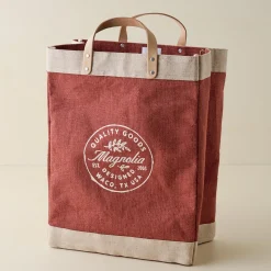 VND2798 Apolis Holdings LLC Magnolia Cranberry Market Tote