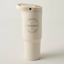 Kids VND8439 Hydrojug Magnolia Crest Cream 32oz Hydrojug Sport Tumbler