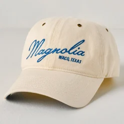 VND5970 Concept One Accessories Magnolia Embroidered Script Cream Hat