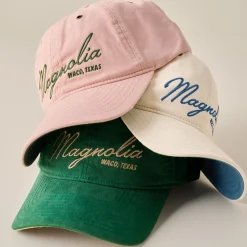VND5970 Concept One Accessories Magnolia Embroidered Script Cream Hat