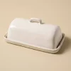 VND6562 Chaozhou Highland Crafts Company Ltd Magnolia Est. Ceramic Butter Dish