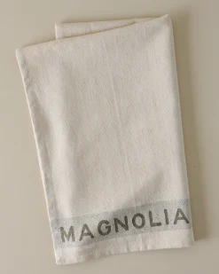 VND6843 KARUR GOLDLINE EXPORTS LLP Magnolia Est. Convertible Tea Towel Apron - Green