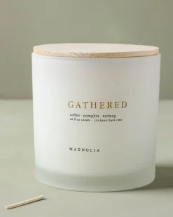 VND0040 Couture Brands LLC Magnolia Gathered Candle