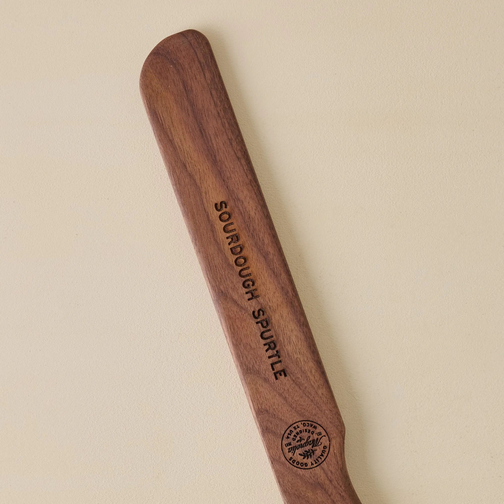 VND7841 Homestead General Store Magnolia Handmade Walnut Spurtle