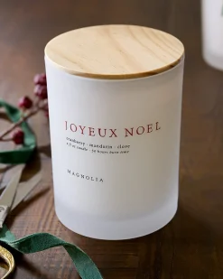 VND0040 Couture Brands LLC Magnolia Joyeux Noel Candle