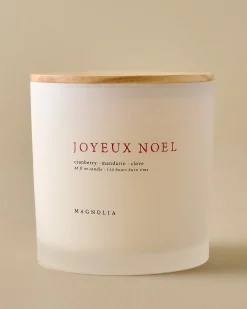 VND0040 Couture Brands LLC Magnolia Joyeux Noel Candle