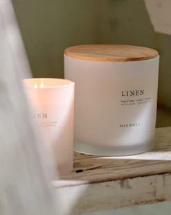 VND0040 Couture Brands LLC Magnolia Linen Candle
