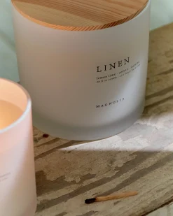 VND0040 Couture Brands LLC Magnolia Linen Candle