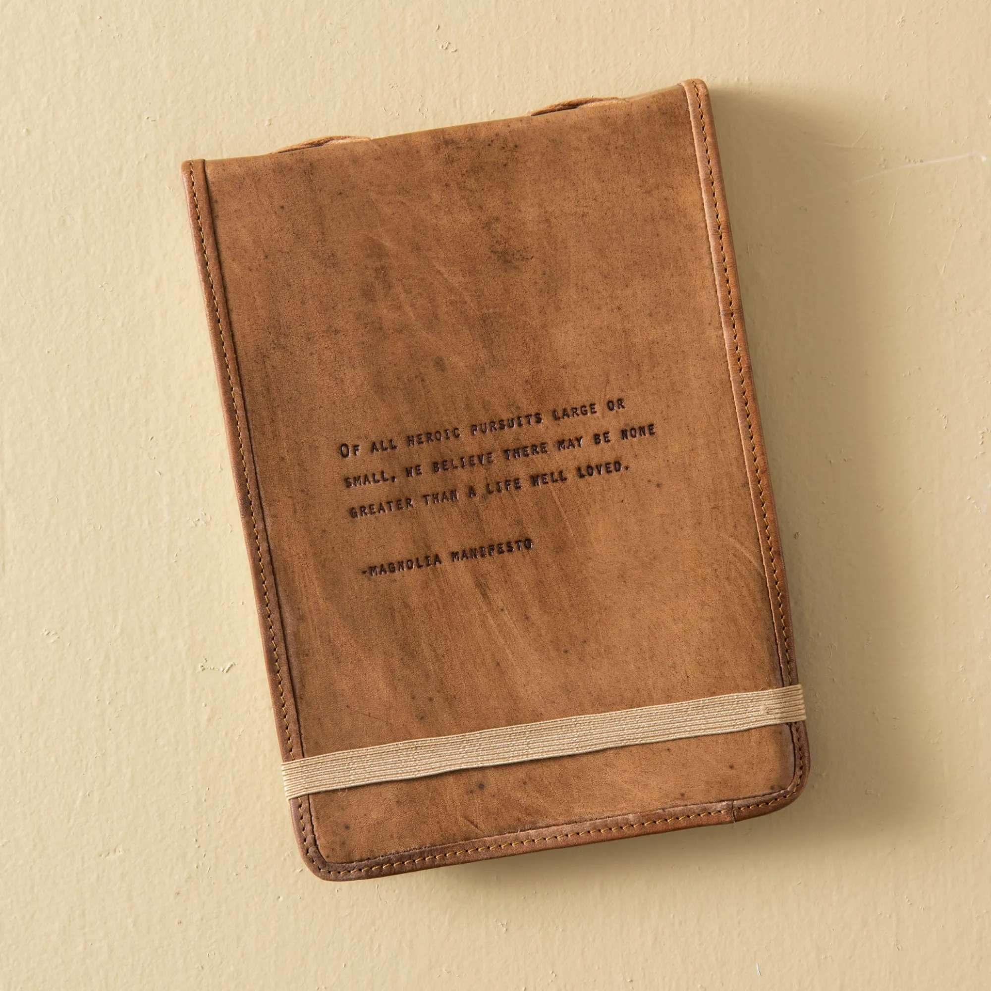 VND0203 Sugarboo Designs Magnolia Manifesto Leather Journal