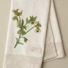 VND6843 KARUR GOLDLINE EXPORTS LLP Magnolia Molly's White Garden Tea Towel