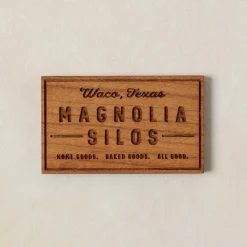 VND0556 Wordsmith Wood Shop Magnolia Mural Magnet