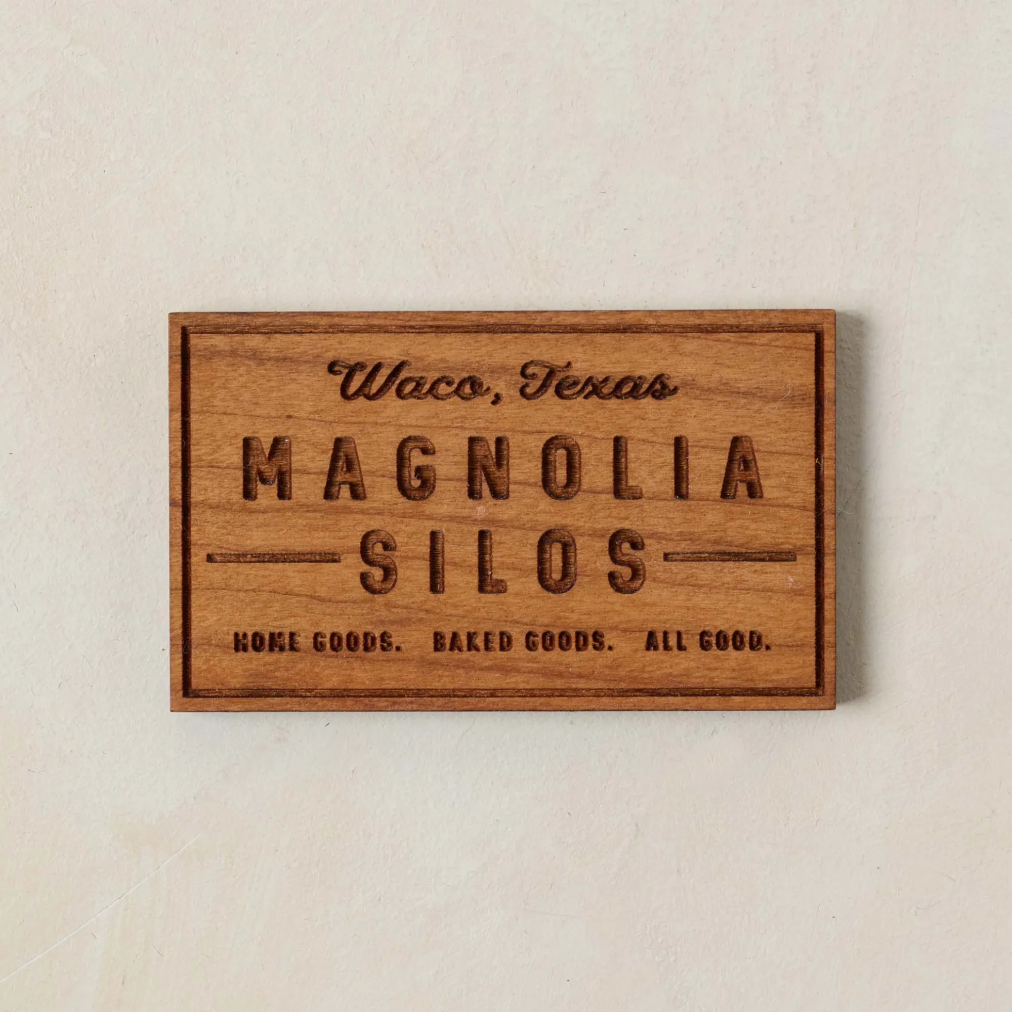 VND0556 Wordsmith Wood Shop Magnolia Mural Magnet