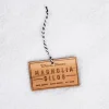 VND0556 Wordsmith Wood Shop Magnolia Mural Ornament
