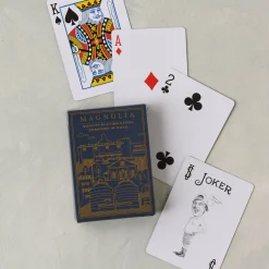 Kids VND6567 The United States Playing Card Company Magnolia Navy Playing Cards