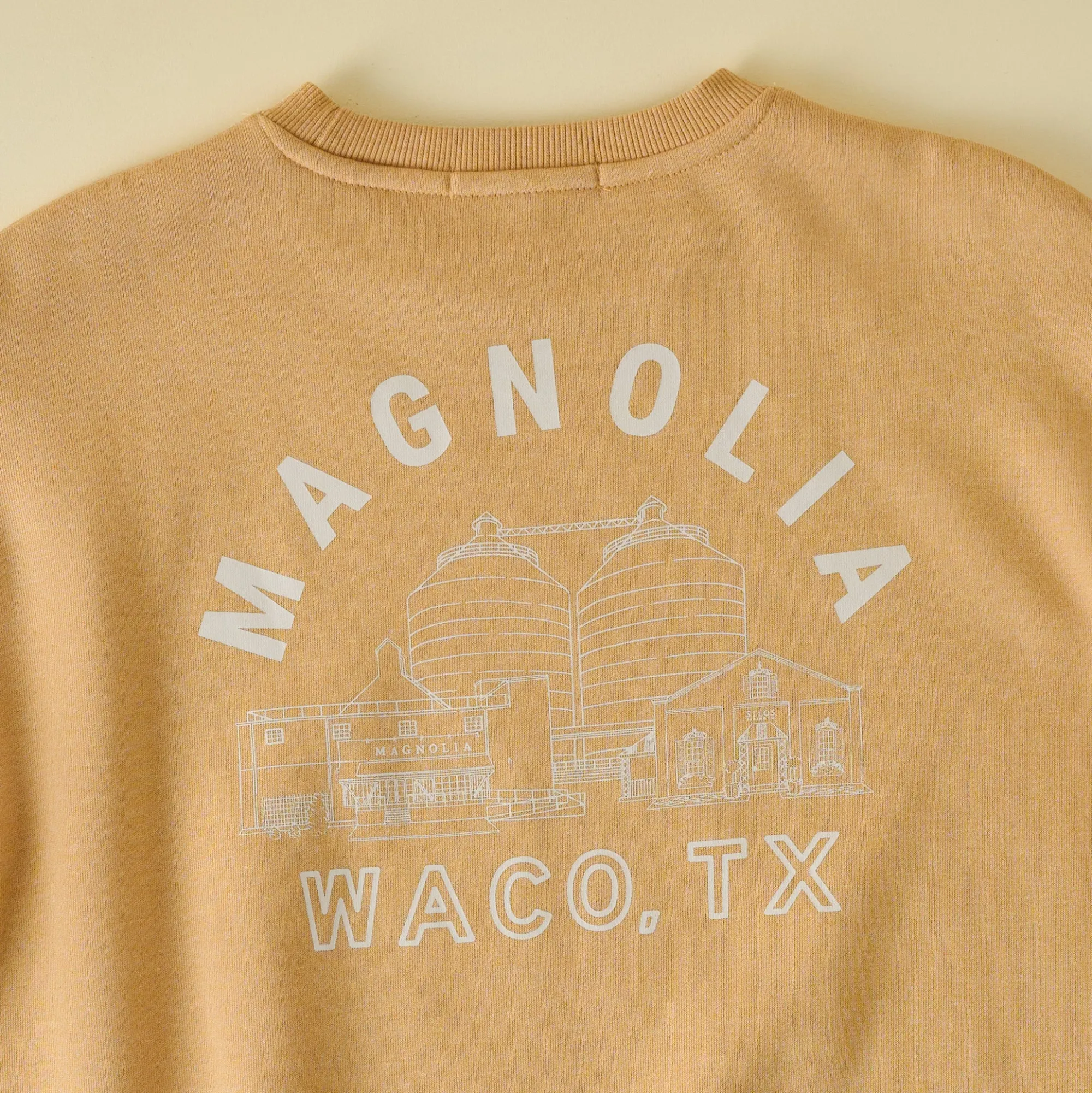 VND8309 Supplyable Group, LLC Magnolia Silos Modern Mustard Sweatshirt