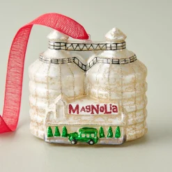 VND7816 UCP INTERNATIONAL CO., LTD Magnolia Silos Vintage Glass Ornament
