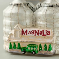 VND7816 UCP INTERNATIONAL CO., LTD Magnolia Silos Vintage Glass Ornament