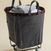 VND5987 Steele Canvas Basket Corp Magnolia Steele Canvas Large Truck Grey - 1.5 BU