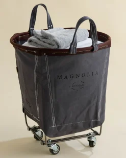 VND5987 Steele Canvas Basket Corp Magnolia Steele Canvas Large Truck Grey - 1.5 BU