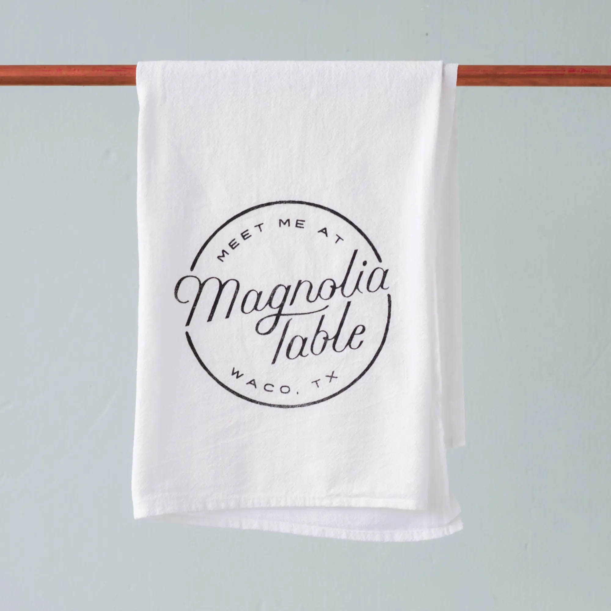 VND2724 Goochie Designs Magnolia Table Tea Towel