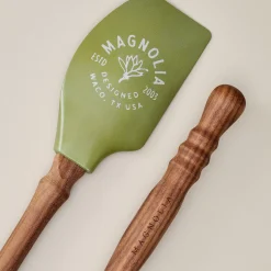 VND6290 Dayglow LLC Magnolia Turned Handle Flower Spatula Bundle