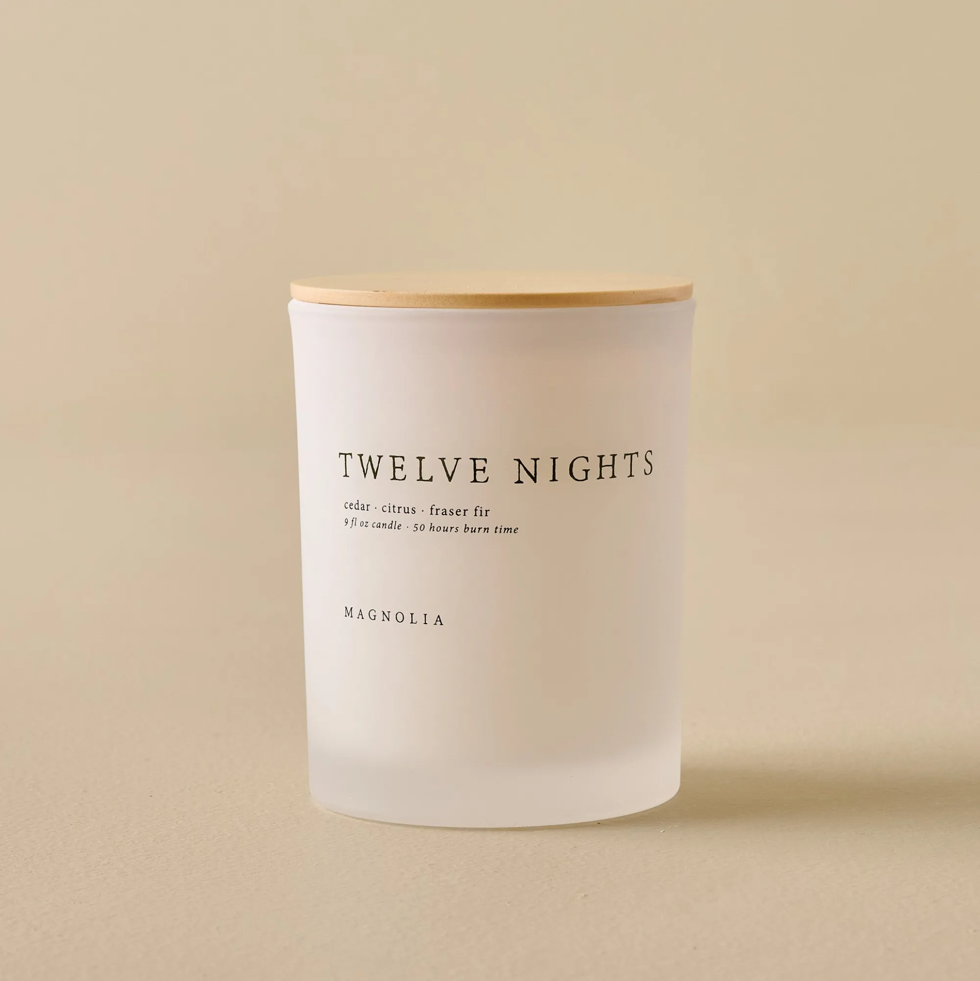 VND0040 Couture Brands LLC Magnolia Twelve Nights Candle