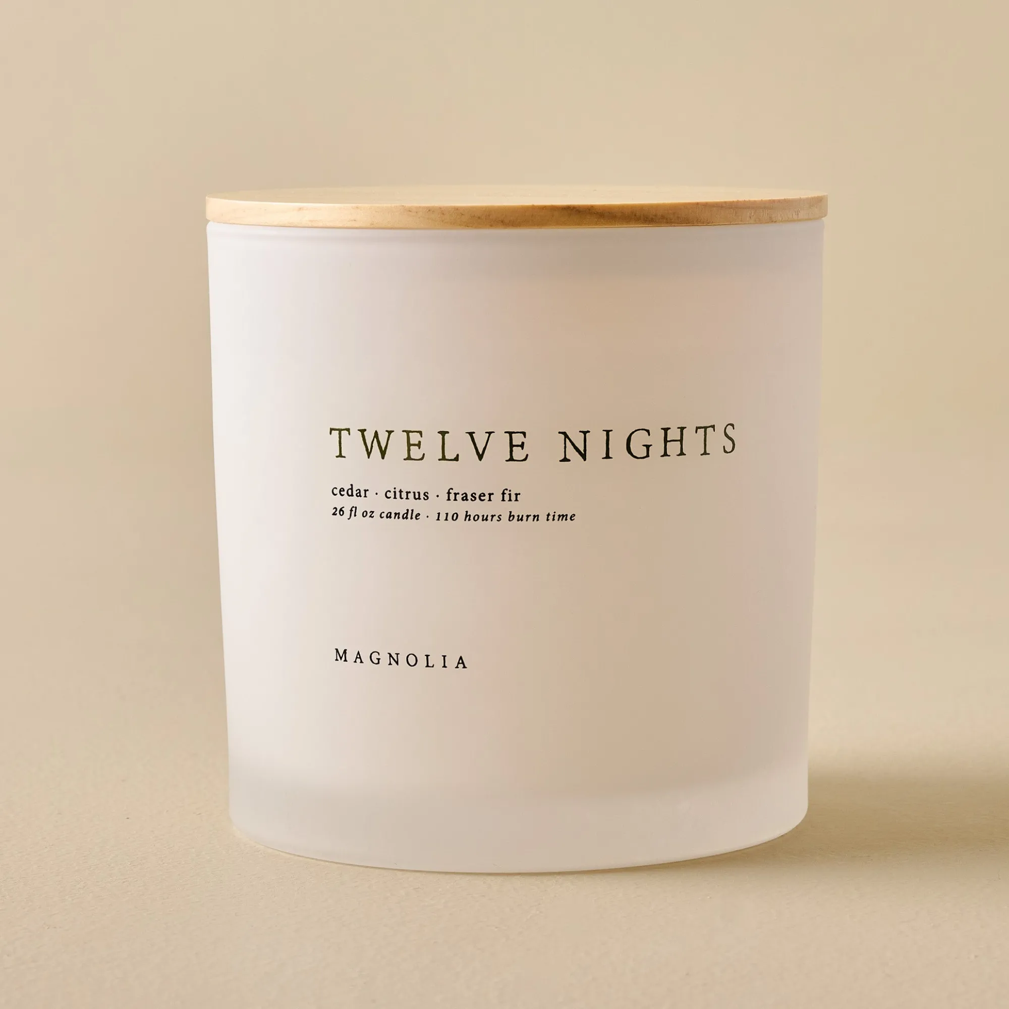 VND0040 Couture Brands LLC Magnolia Twelve Nights Candle
