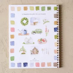 VND6887 Lex Ventures LLC Magnolia Watercolor Workbook
