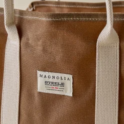 VND5987 Steele Canvas Basket Corp Magnolia Waxed Canvas Log Holder + Frame