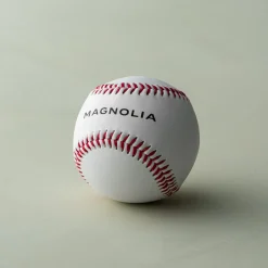 Kids VND6018 Baden Sports Inc Magnolia White Leather Baseball