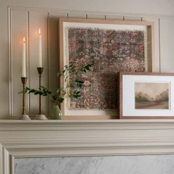 VND0086 Loloi Inc Marbella Framed Textile