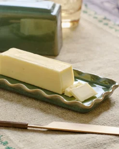 VND7817 FOXSTONE DEVELOPMENT CO.,LTD Margaret Vintage-Inspired Butter Dish