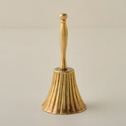 VND6624 GULATI EXPORTS Marie Fluted Brass Bell